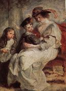 Peter Paul Rubens, Helena Darfur Mans and her children s portraits